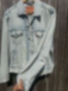 Thumbnail: Border Collie Denim Jacket - Levis Strauss M