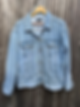 Thumbnail: Red-Tailed Black Cockatoo Denim Jacket - M-triangle